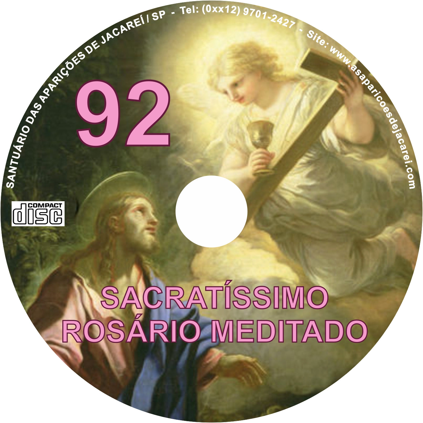 CD Rosário Meditado 092 CD Rosário Meditado 092